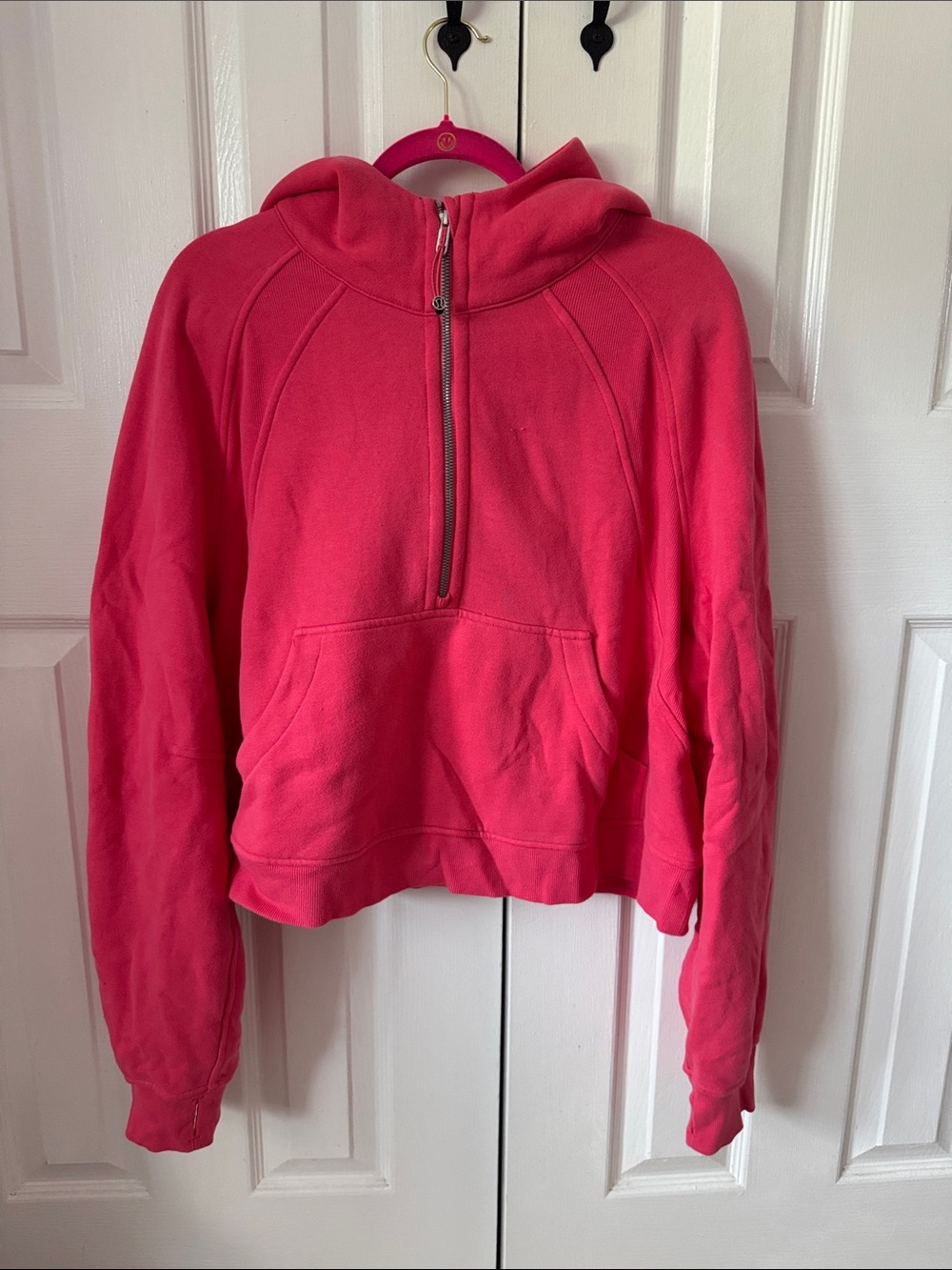 Glaze Pink Lululemon Scuba 1/2 Zip